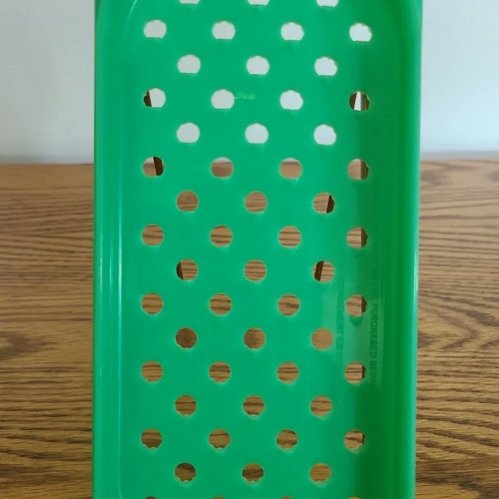 Tupperware #1374-11 Jadeite Cheese-Vegetable Grater Shredder Replacement Green